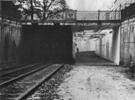 Tunnelbeleuchtungsversuch im Berliner Lindentunnel